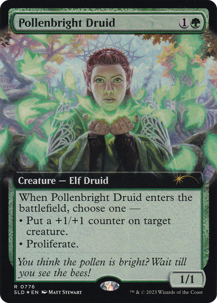 Pollenbright Druid (Extended Art) [Secret Lair Drop Series] | Rock City Comics