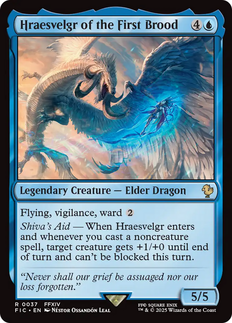 Hraesvelgr of the First Brood [FINAL FANTASY Commander] | Rock City Comics
