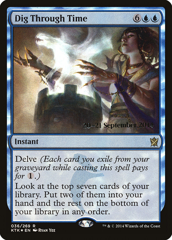 Dig Through Time [Khans of Tarkir Prerelease Promos] | Rock City Comics