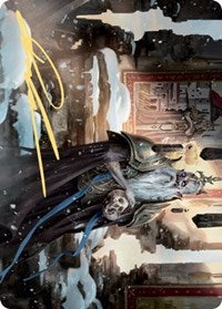 Narfi, Betrayer King Art Card (Gold-Stamped Signature) [Kaldheim Art Series] | Rock City Comics