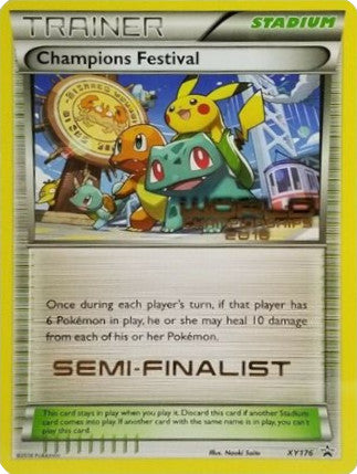 Champions Festival (XY176) (2016 Semi-Finalist) [XY: Black Star Promos] | Rock City Comics