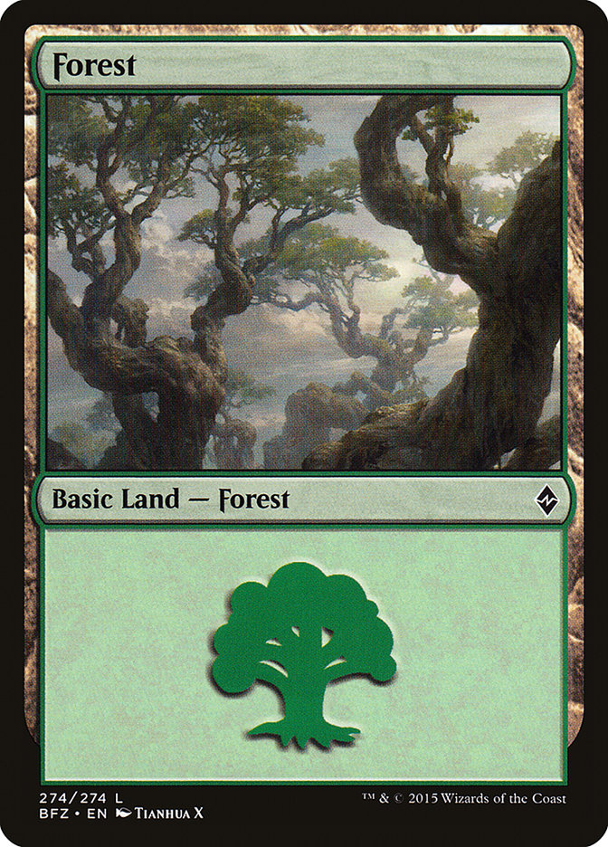 Forest [Battle for Zendikar] | Rock City Comics