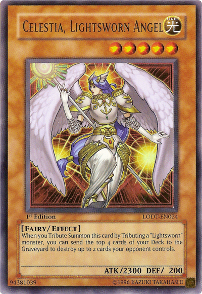 Celestia, Lightsworn Angel [LODT-EN024] Ultra Rare | Rock City Comics