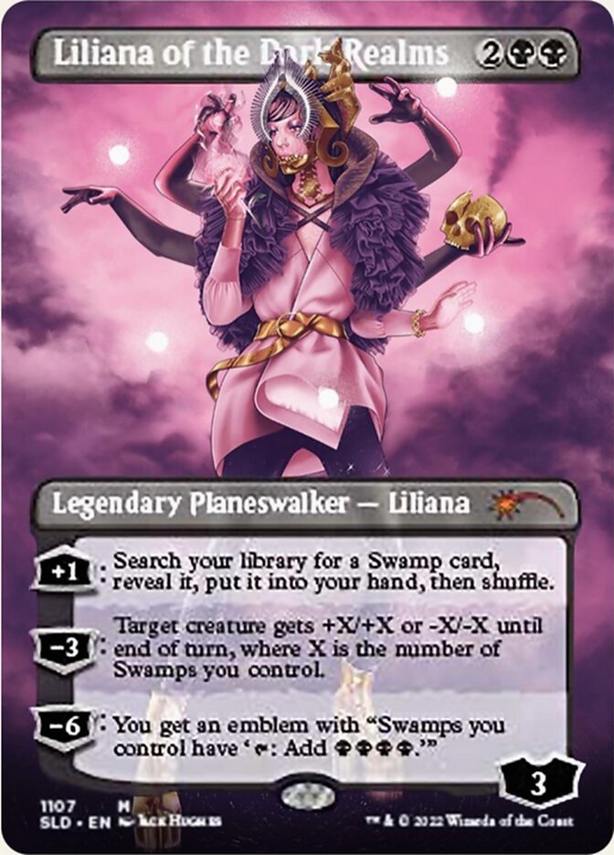 Liliana of the Dark Realms (Borderless) [Secret Lair Drop Series] | Rock City Comics