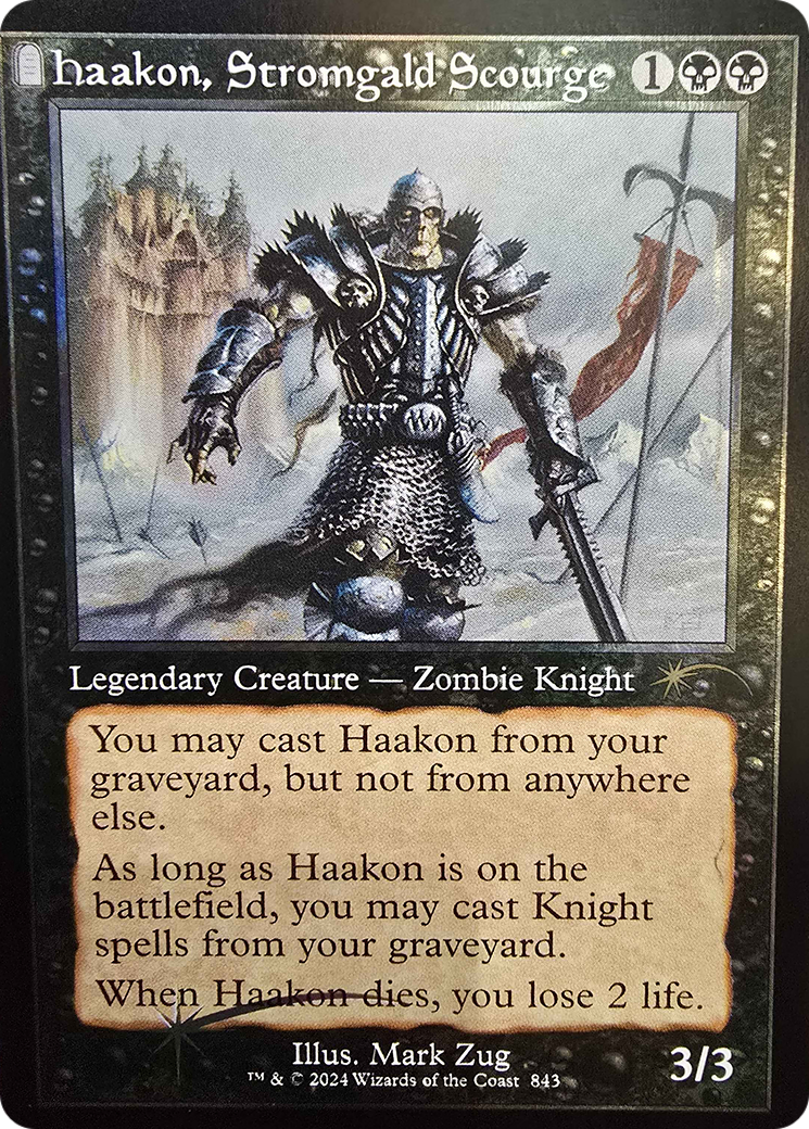 Haakon, Stromgald Scourge (Retro Frame) [Secret Lair Drop Series] | Rock City Comics