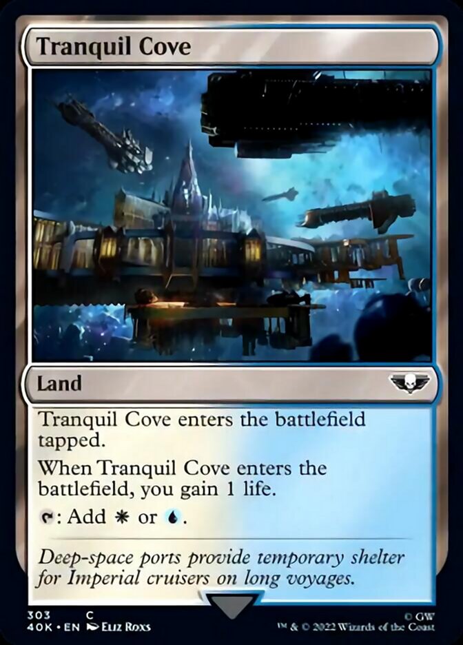 Tranquil Cove (Surge Foil) [Warhammer 40,000] | Rock City Comics