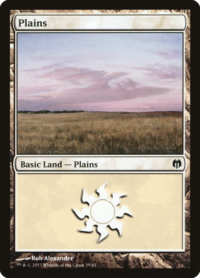 Plains (39) [Duel Decks: Heroes vs. Monsters] | Rock City Comics