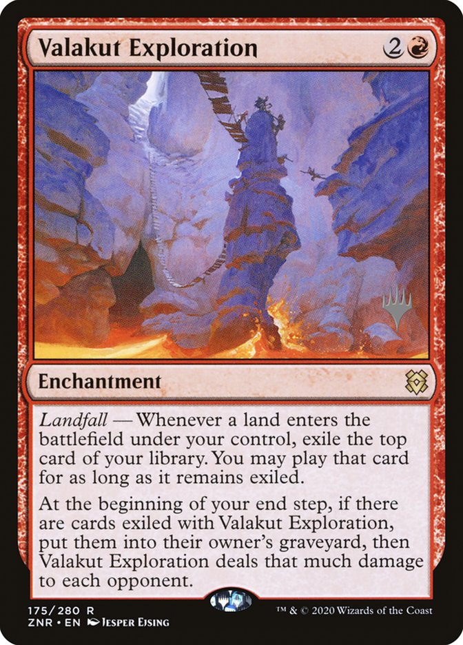 Valakut Exploration (Promo Pack) [Zendikar Rising Promos] | Rock City Comics