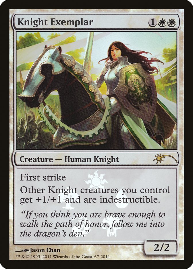 Knight Exemplar [Resale Promos] | Rock City Comics