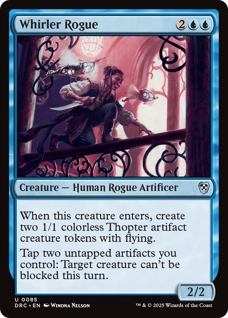Whirler Rogue [Aetherdrift Commander] | Rock City Comics