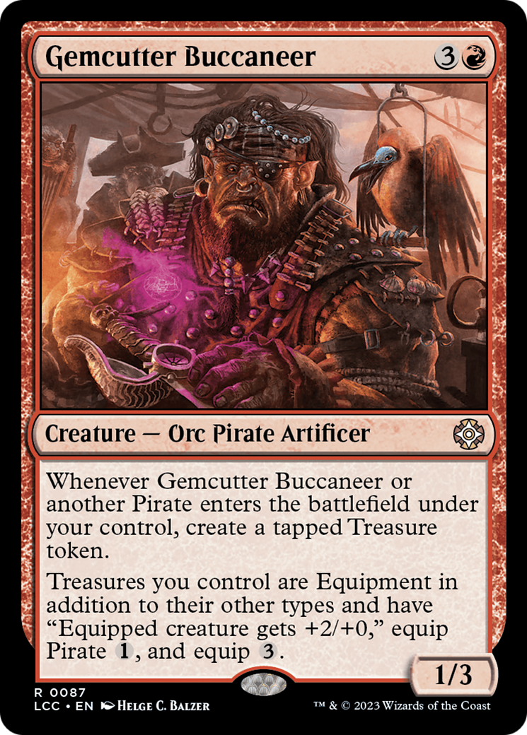 Gemcutter Buccaneer [The Lost Caverns of Ixalan Commander] | Rock City Comics