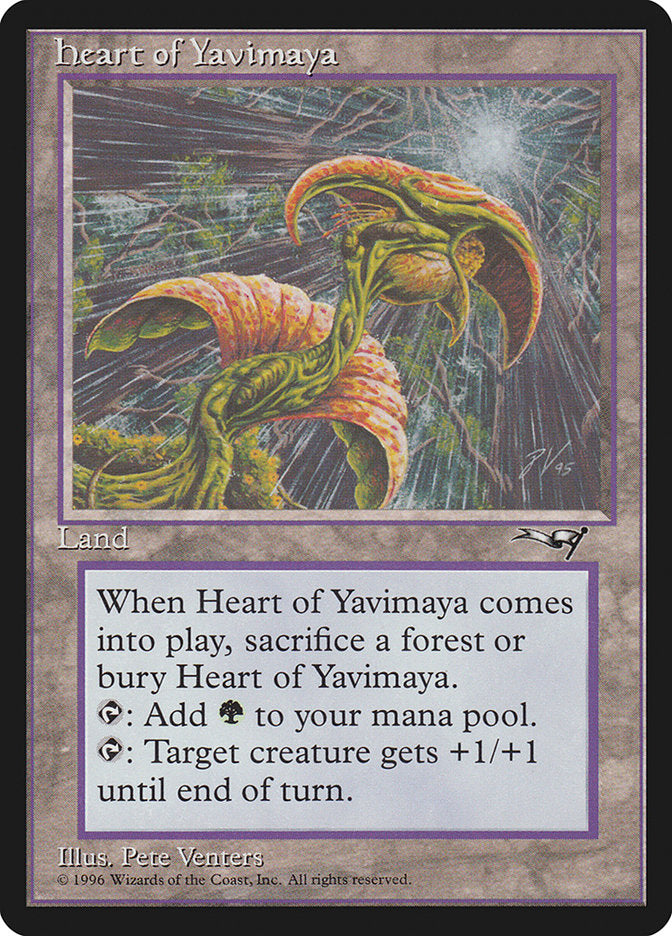 Heart of Yavimaya [Alliances] | Rock City Comics
