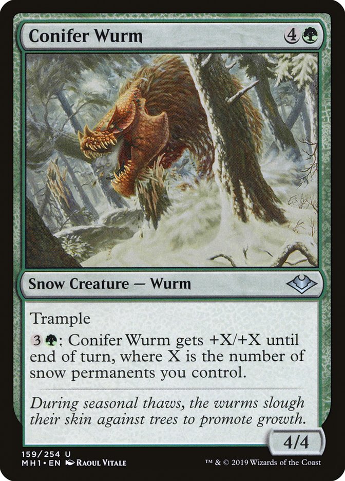 Conifer Wurm [Modern Horizons] | Rock City Comics