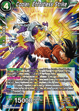 Cooler, Effortless Strike (BT13-073) [Supreme Rivalry] | Rock City Comics