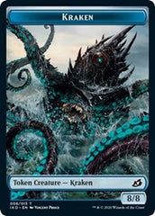 Kraken // Human Soldier (003) Double-Sided Token [Ikoria: Lair of Behemoths Tokens] | Rock City Comics