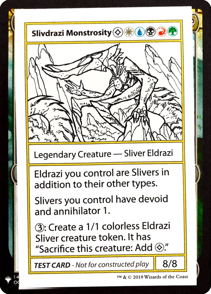 Slivdrazi Monstrosity [Mystery Booster Playtest Cards] | Rock City Comics