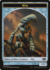 Myr // Pentavite Double-Sided Token [Commander 2014 Tokens] | Rock City Comics