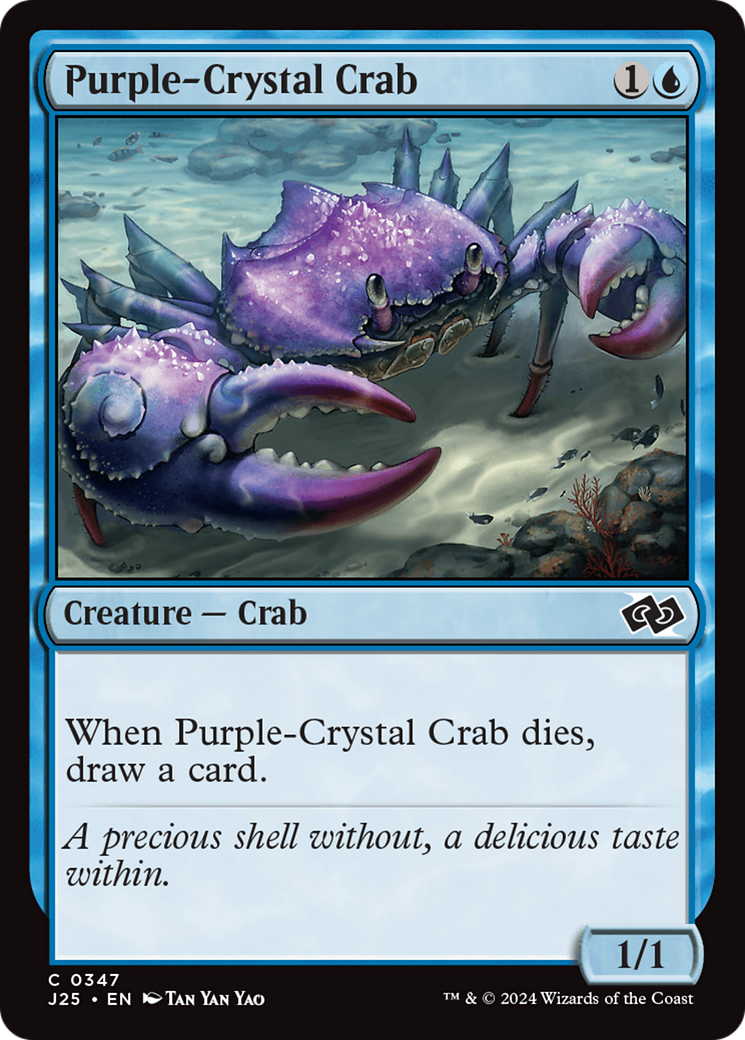 Purple-Crystal Crab [Foundations Jumpstart] | Rock City Comics