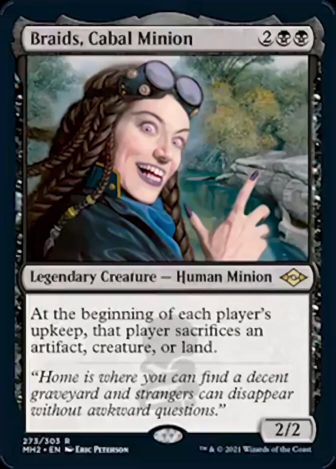 Braids, Cabal Minion (Foil Etched) [Modern Horizons 2] | Rock City Comics