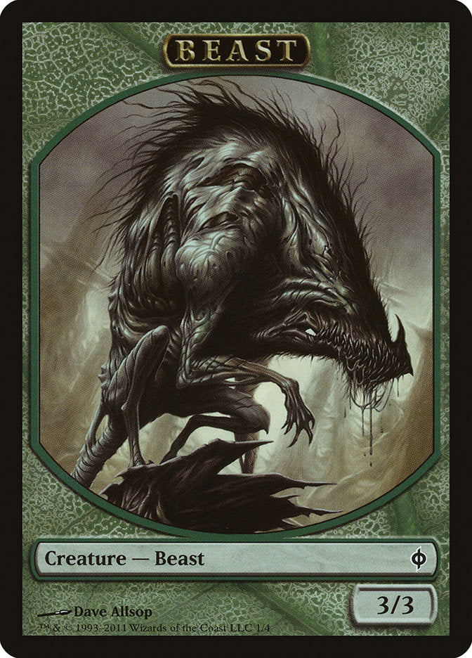 Beast Token [New Phyrexia Tokens] | Rock City Comics