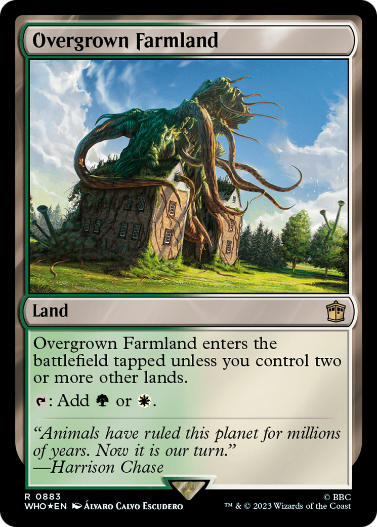Overgrown Farmland (Surge Foil) [Doctor Who] | Rock City Comics