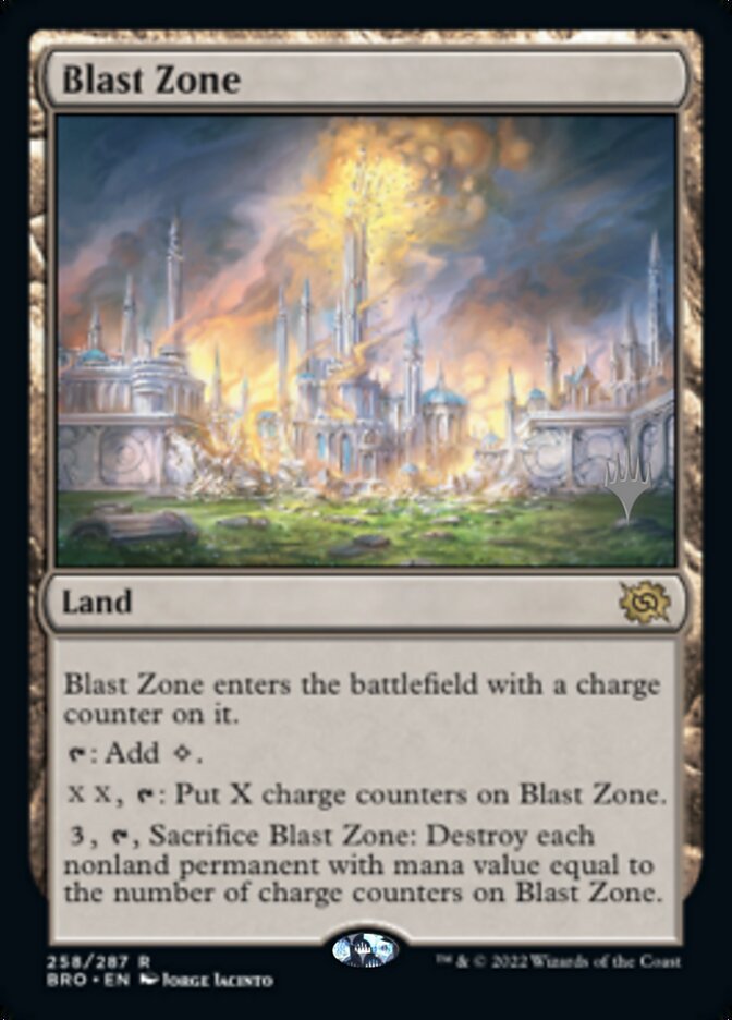 Blast Zone (Promo Pack) [The Brothers' War Promos] | Rock City Comics