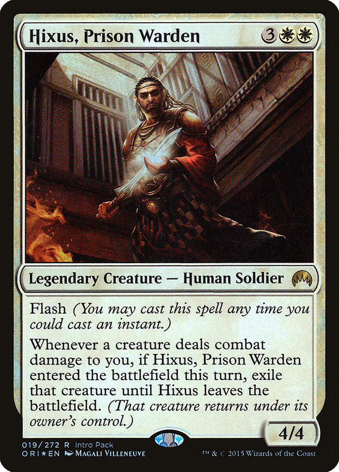 Hixus, Prison Warden (Intro Pack) [Magic Origins Promos] | Rock City Comics