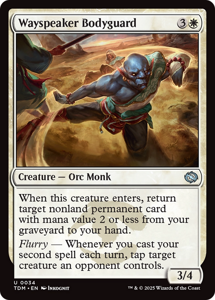 Wayspeaker Bodyguard [Tarkir: Dragonstorm] | Rock City Comics