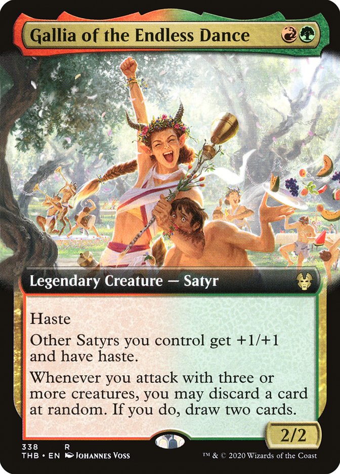 Gallia of the Endless Dance (Extended Art) [Theros Beyond Death] | Rock City Comics