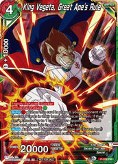 King Vegeta, Great Ape's Rule (P-352) [Tournament Promotion Cards] | Rock City Comics