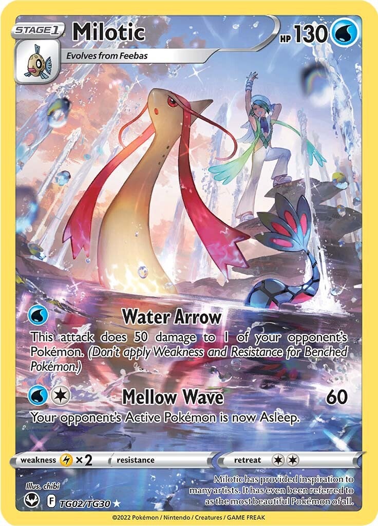 Milotic (TG02/TG30) [Sword & Shield: Silver Tempest] | Rock City Comics