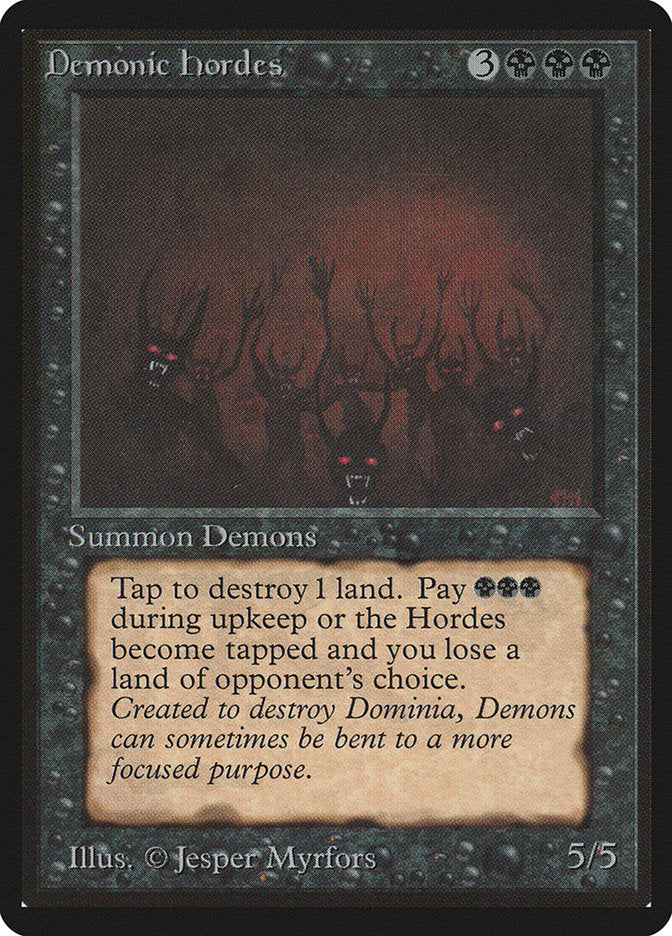 Demonic Hordes [Beta Edition] | Rock City Comics