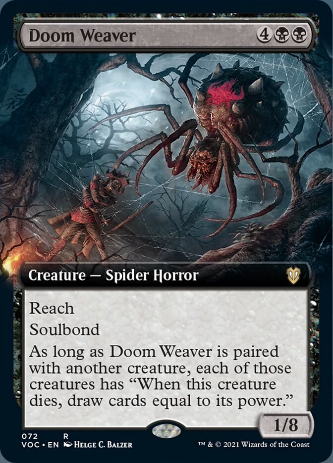 Doom Weaver (Extended Art) [Innistrad: Crimson Vow Commander] | Rock City Comics