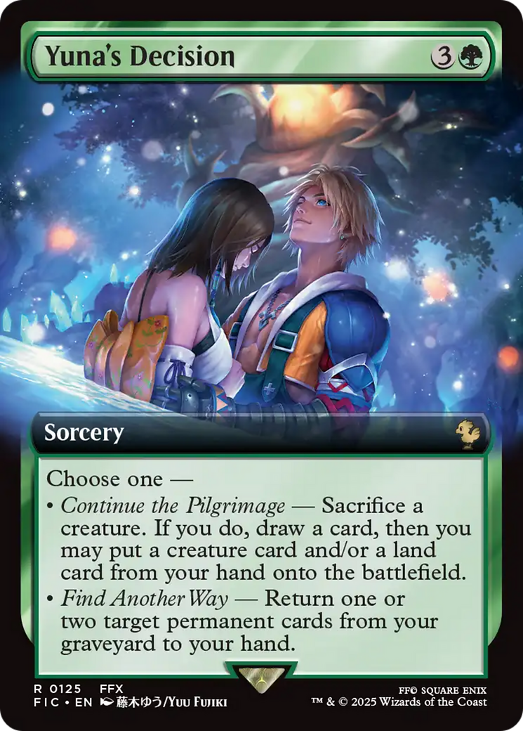 Yuna's Decision (Extended Art) [FINAL FANTASY Commander] | Rock City Comics
