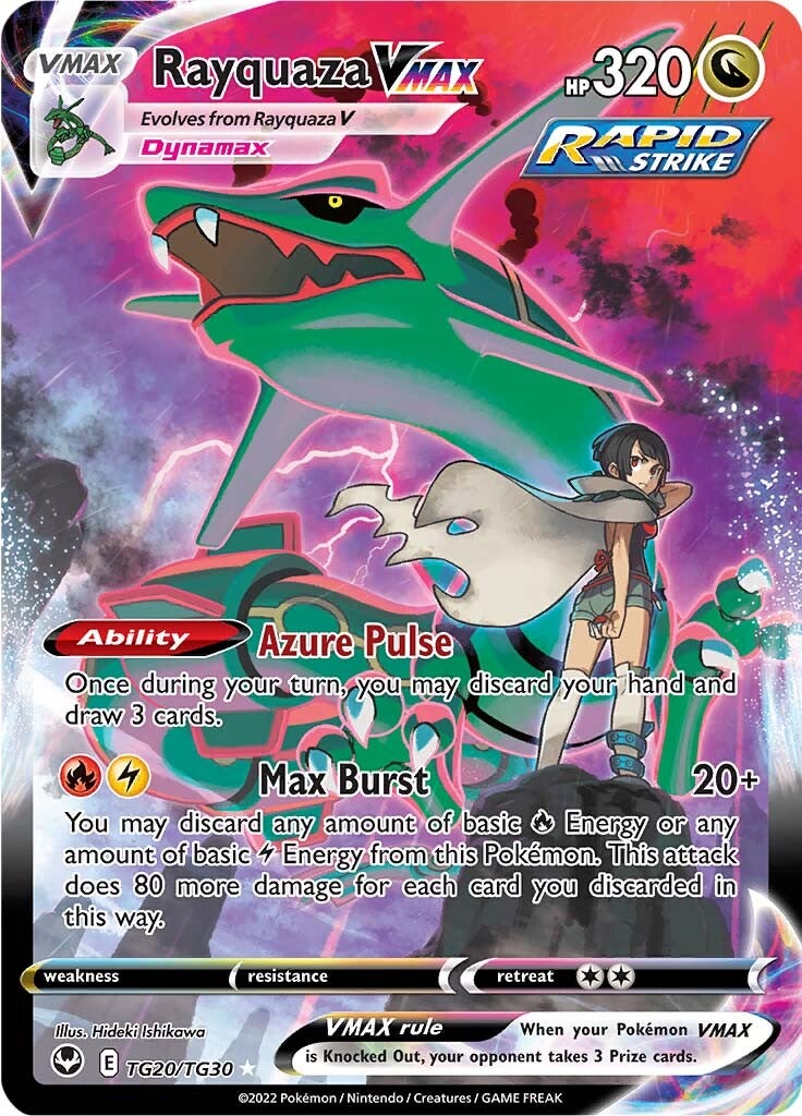 Rayquaza VMAX (TG20/TG30) [Sword & Shield: Silver Tempest] | Rock City Comics