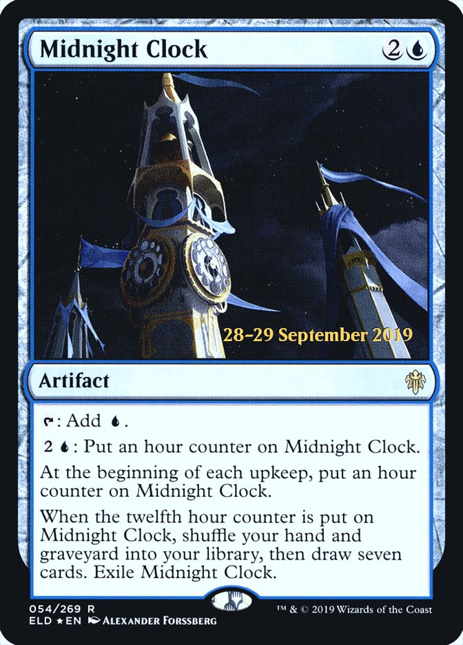 Midnight Clock [Throne of Eldraine Prerelease Promos] | Rock City Comics
