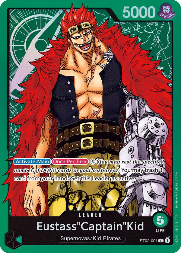 Eustass"Captain"Kid (001) [Starter Deck: Worst Generation] | Rock City Comics