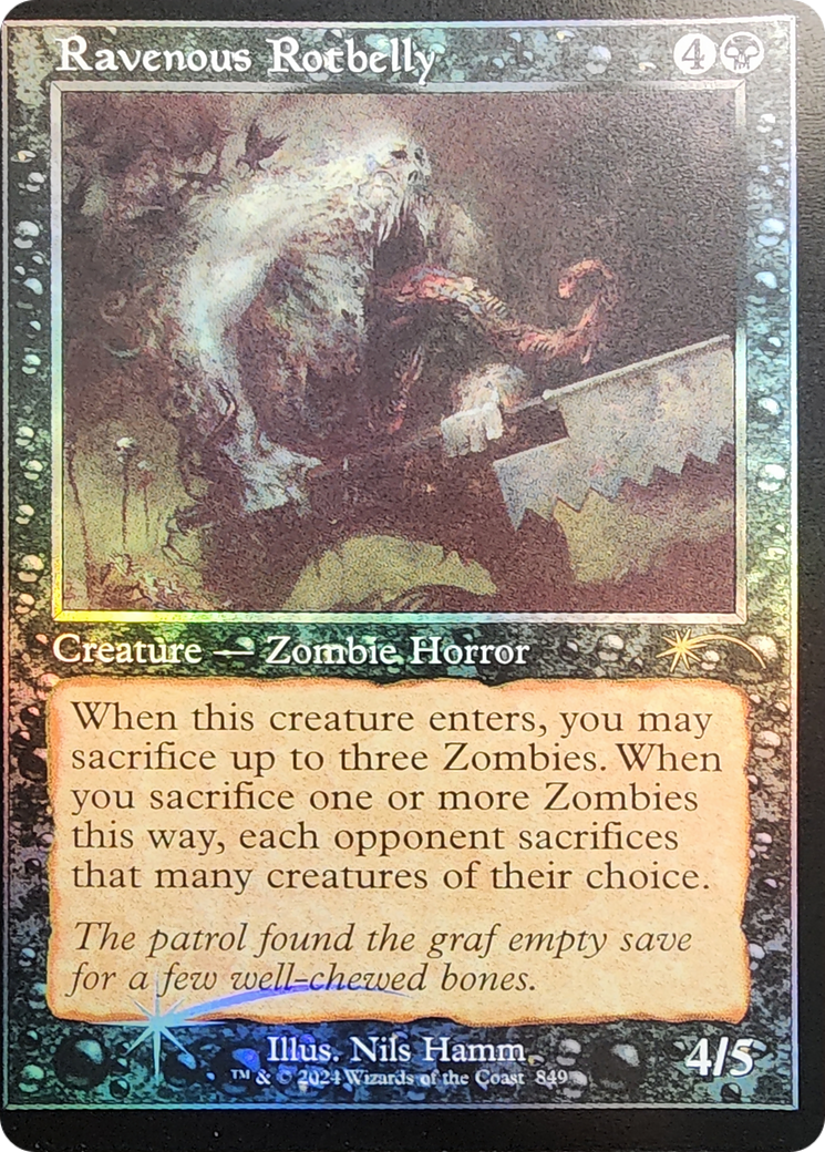 Ravenous Rotbelly (Retro Frame) [Secret Lair Drop Series] | Rock City Comics