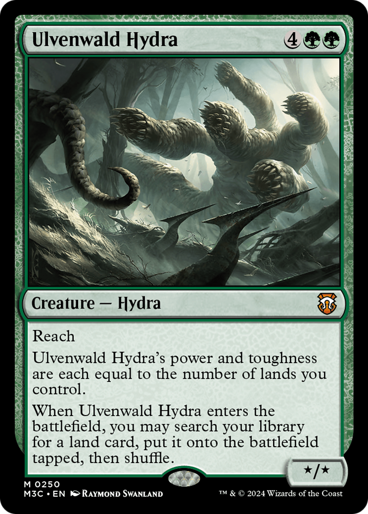 Ulvenwald Hydra (Ripple Foil) [Modern Horizons 3 Commander] | Rock City Comics