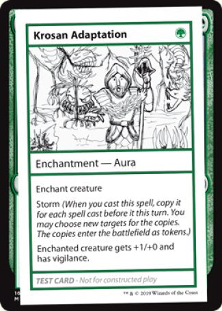 Krosan Adaptation (2021 Edition) [Mystery Booster Playtest Cards] | Rock City Comics