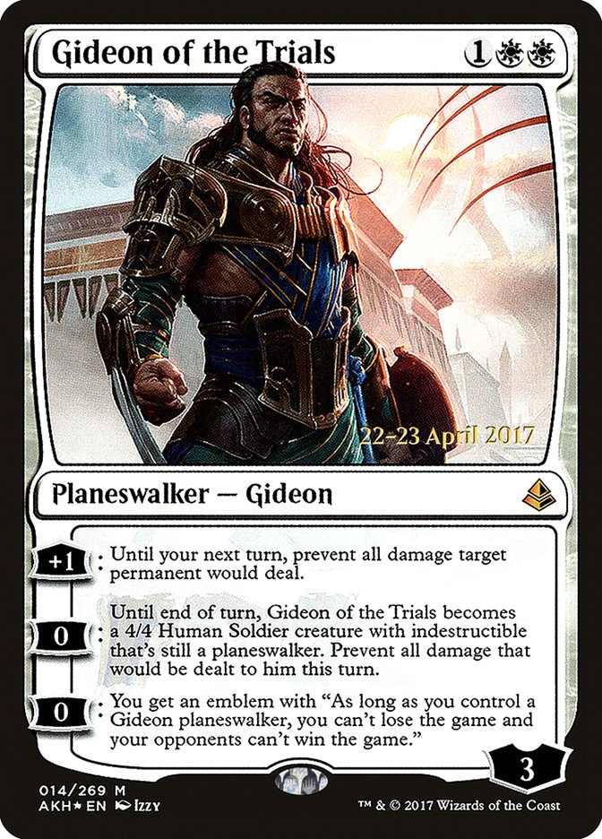 Gideon of the Trials [Amonkhet Prerelease Promos] | Rock City Comics
