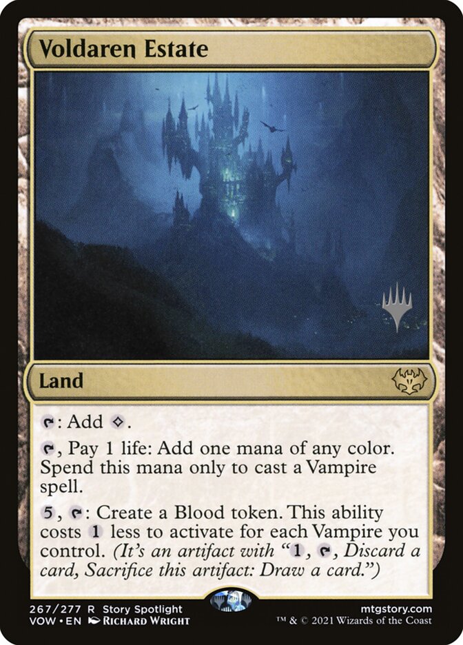 Voldaren Estate (Promo Pack) [Innistrad: Crimson Vow Promos] | Rock City Comics