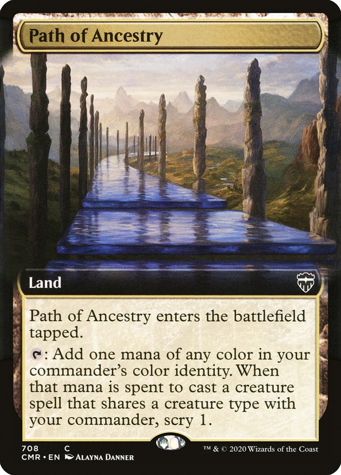Path of Ancestry (Extended Art) [Commander Legends] | Rock City Comics