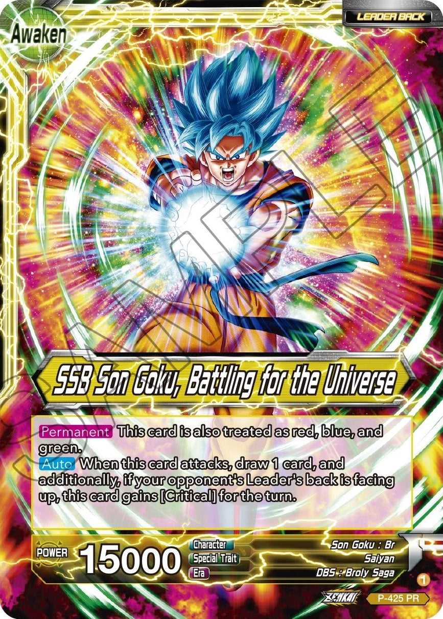 Son Goku // SSB Son Goku, Battling for the Universe (P-425) [Promotion Cards] | Rock City Comics