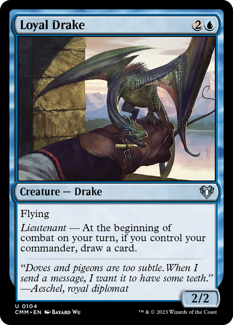 Loyal Drake [Commander Masters] | Rock City Comics