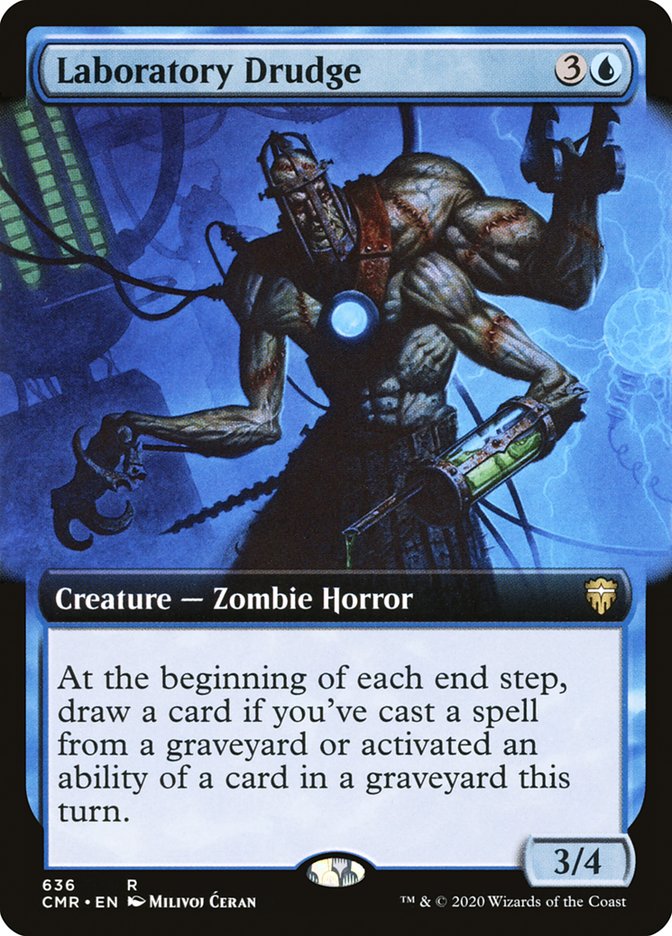 Laboratory Drudge (Extended Art) [Commander Legends] | Rock City Comics