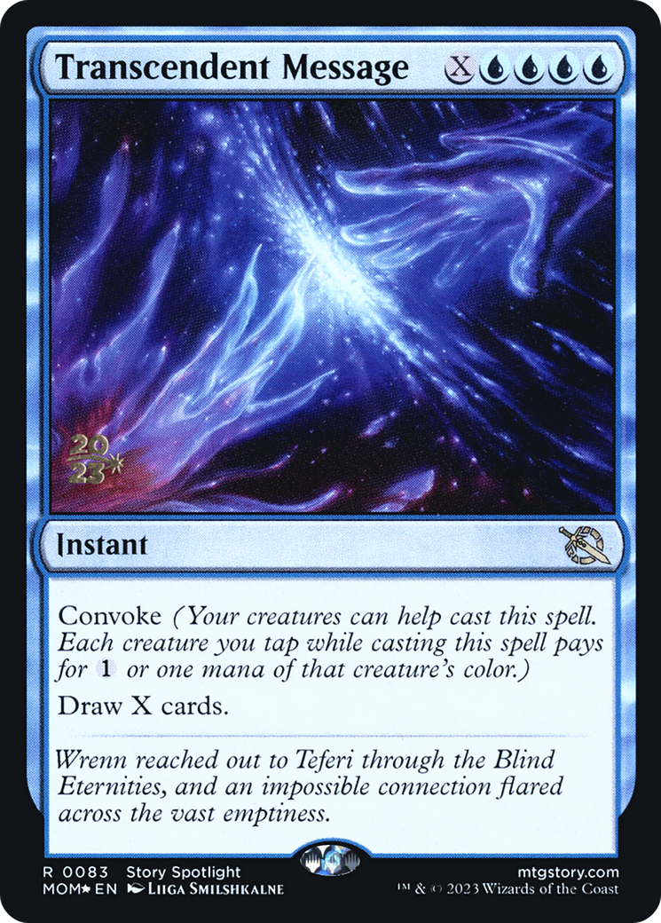 Transcendent Message [March of the Machine Prerelease Promos] | Rock City Comics