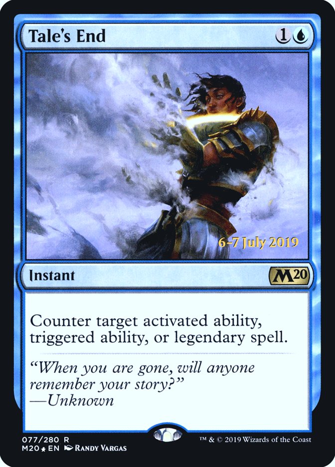 Tale's End [Core Set 2020 Prerelease Promos] | Rock City Comics