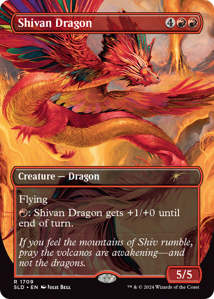 Shivan Dragon (Rainbow Foil) [Secret Lair Drop Series] | Rock City Comics