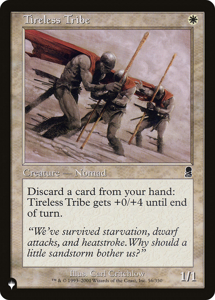 Tireless Tribe [The List Reprints] | Rock City Comics